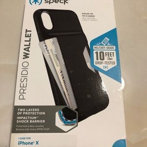 Speck Card Holder iPhone XS/X case